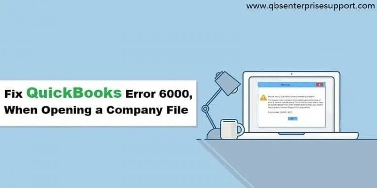 Fix QuickBooks Error 6000 (When Opening a Company File)