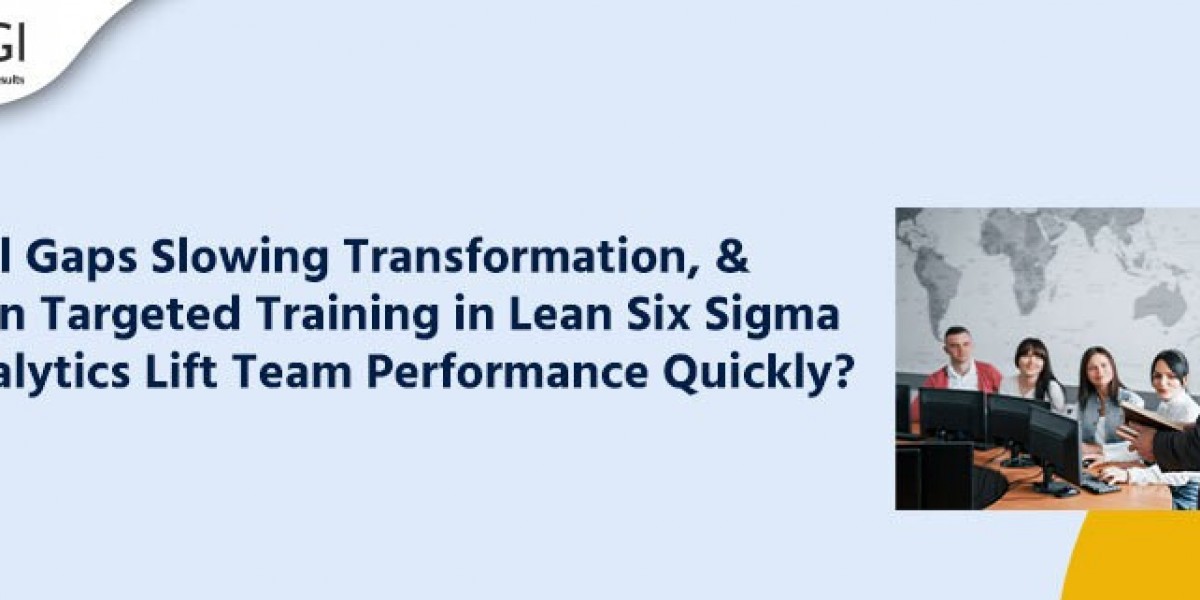 Are Skill Gaps Slowing Transformation, and How Can Targeted Training in Lean Six Sigma and Analytics Lift Team Performan