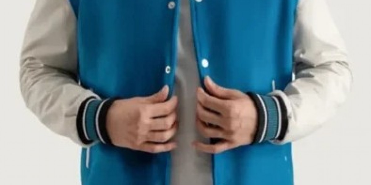 Men’s Varsity Jacket with Patches – Add Personality to Every Look