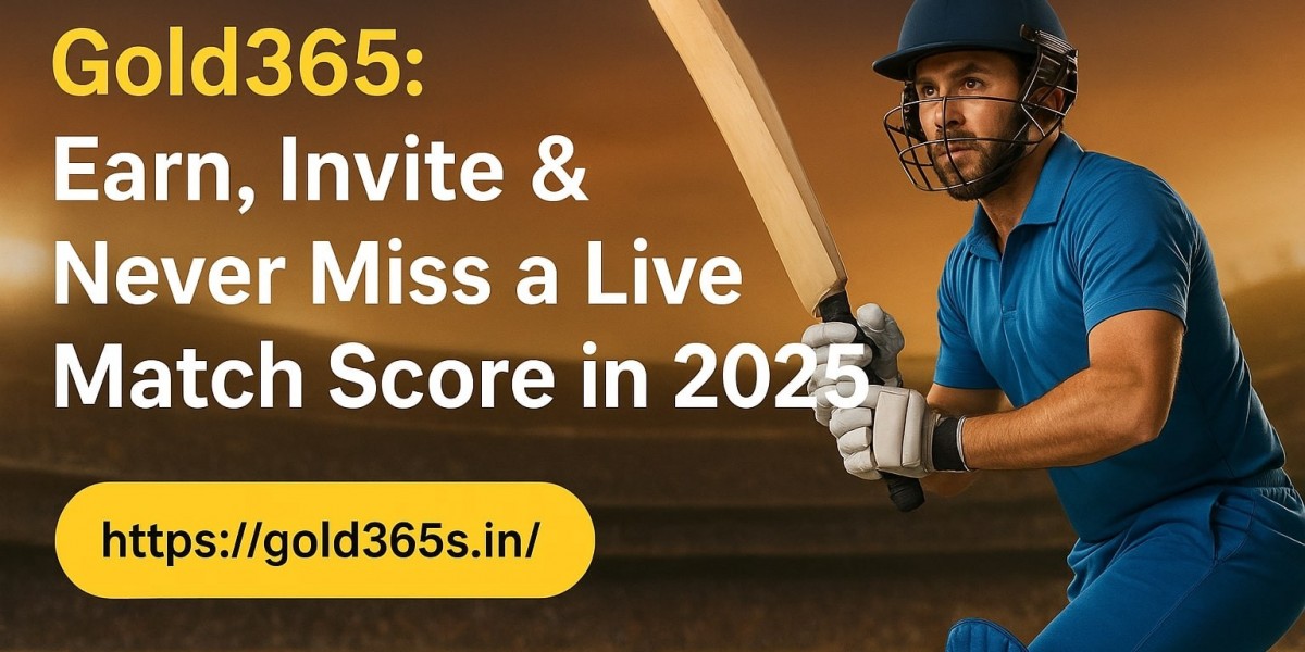Gold365: Earn, Invite & Never Miss a Live Match Score in 2025