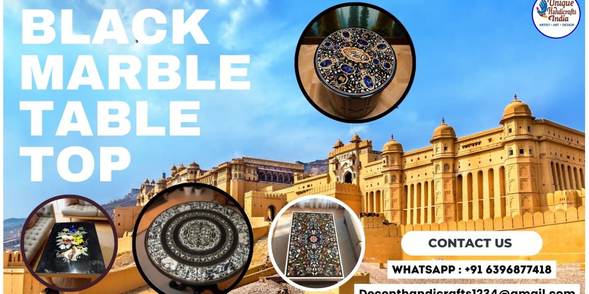 Black Marble Table Top: The Ultimate Blend of Luxury, Durability, and Craftsmanship