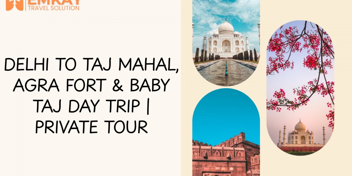 Delhi to Taj Mahal, Agra Fort & Baby Taj Day Trip | Private Tour