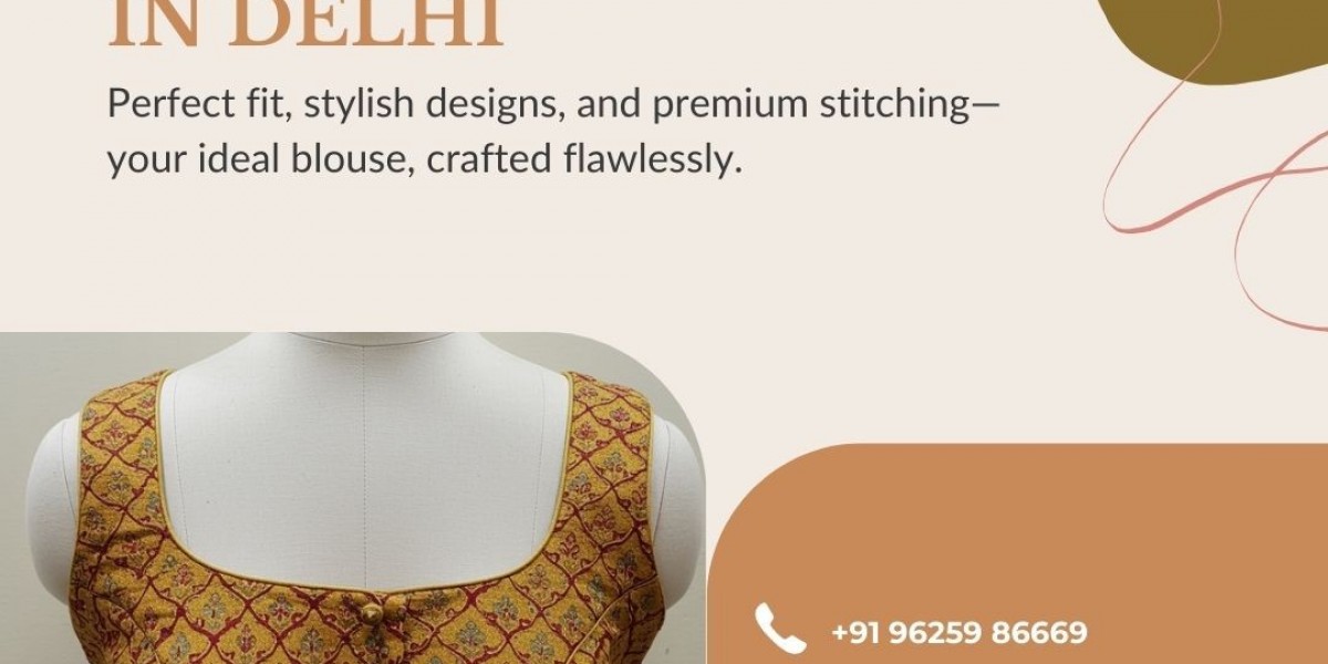 Get designer styles from the best blouse tailor in delhi
