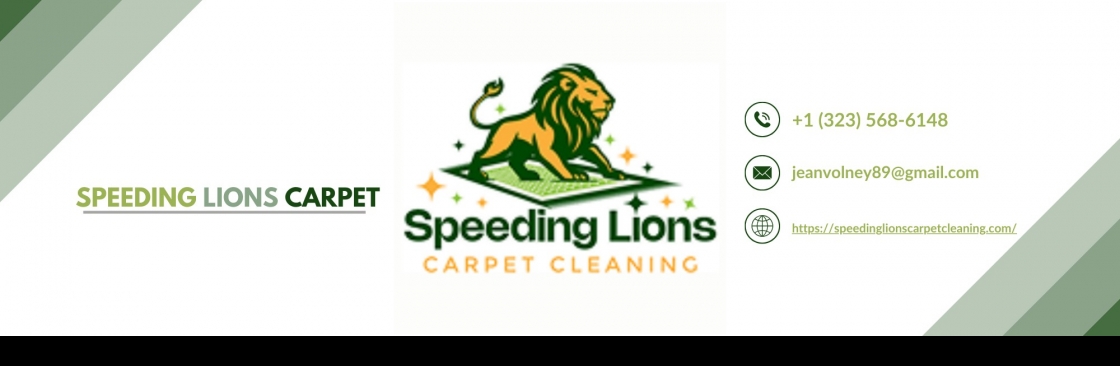 Speeding Lions Carpet Cleaning Cover Image
