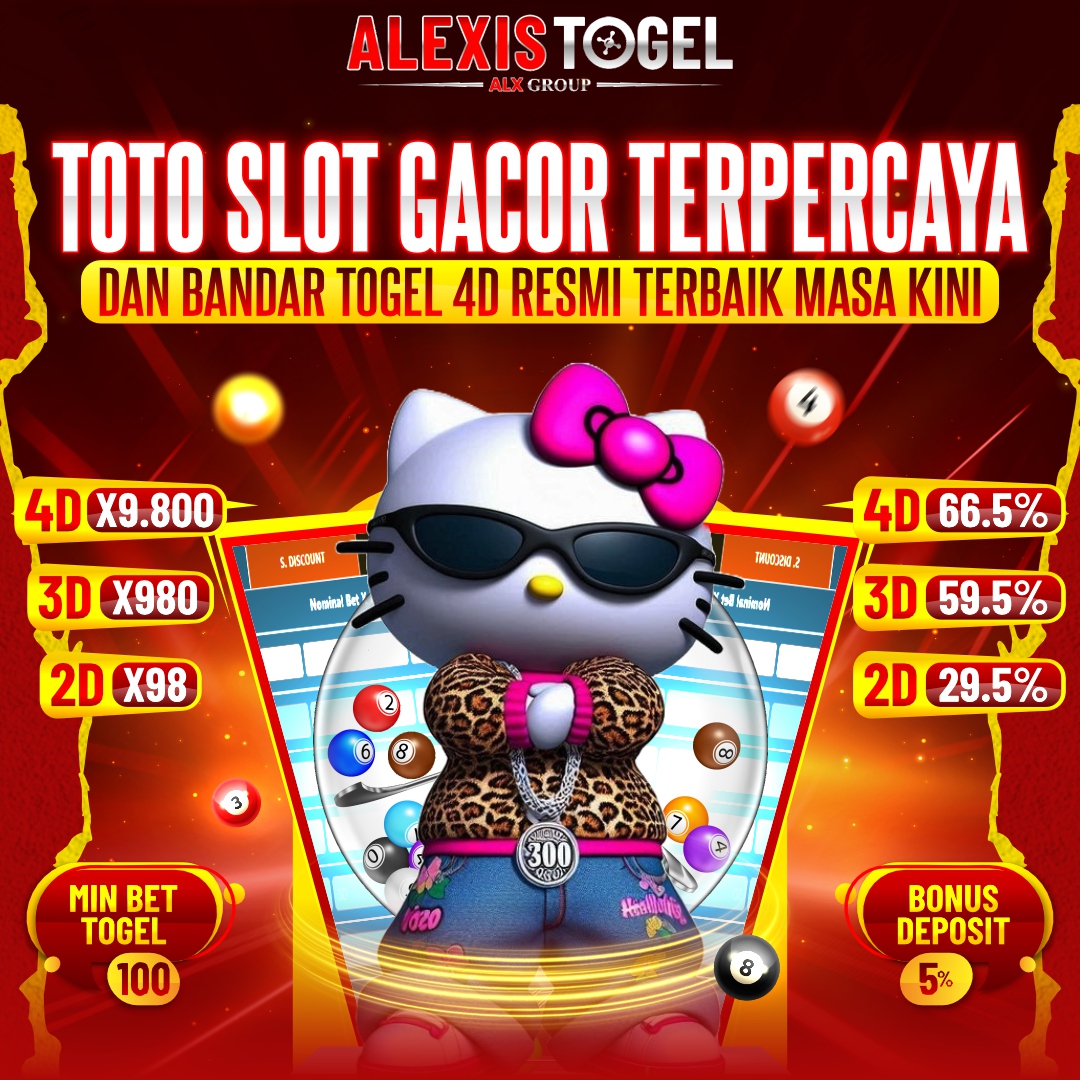 ALEXISTOGEL ⏾ TOTO SLOT GACOR TERPERCAYA DAN BANDAR TOGEL 4D RESMI TERBAIK MASA KINI