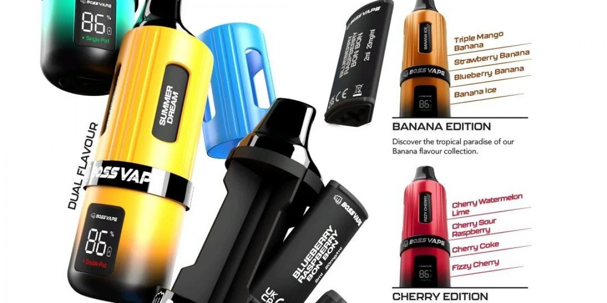 Boss Vape 3000 – 8-in-1 Disposable Vape (Box of 5)