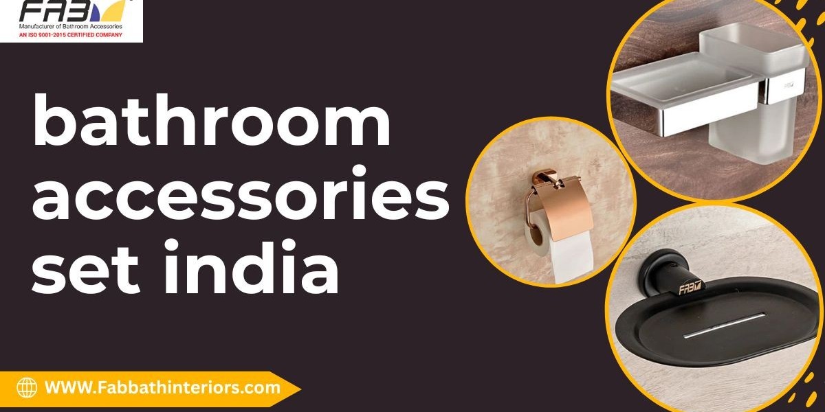 Bathroom Accessories Set India – A Perfect Blend of Style and Functionality