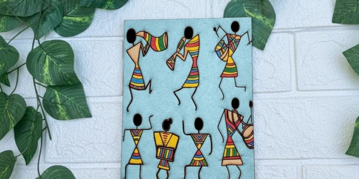 Warli Painting Wall Hanging: Traditional Indian Art for Elegant Home Decor