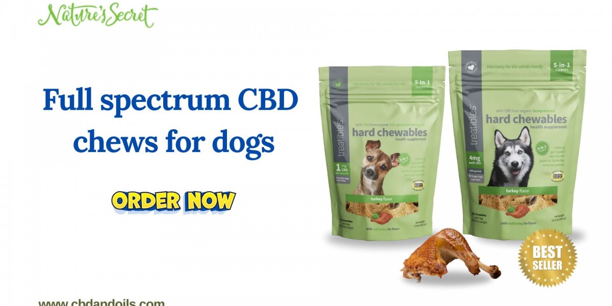 Full Spectrum CBD Chews for Dogs: Natural Support for Pet Wellness