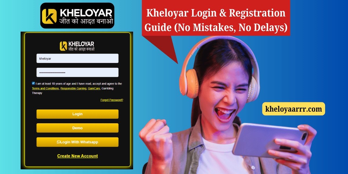 "Kheloyar Login & Registration Guide (No Mistakes, No Delays) "