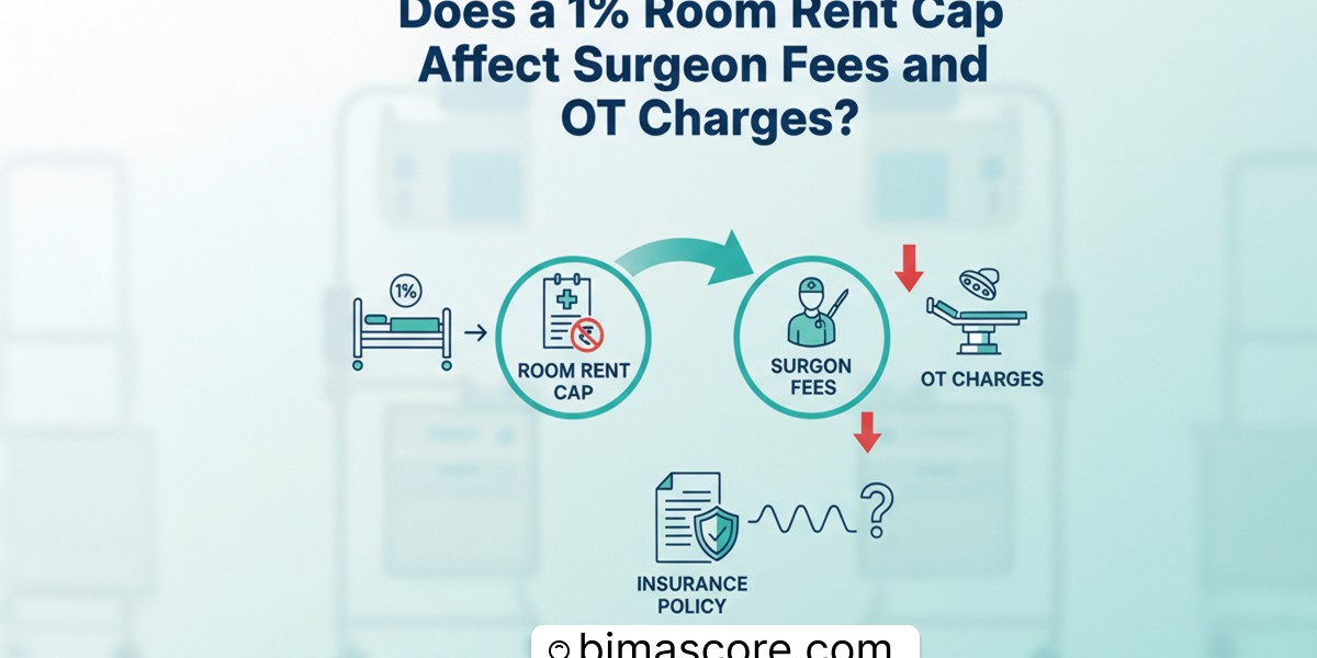 Does a 1% Room Rent Cap Affect Surgeon Fees and OT Charges?