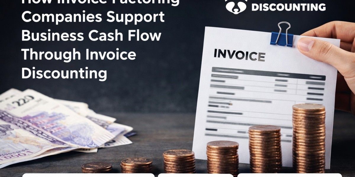 How Invoice Factoring Companies Support Business Cash Flow Through Invoice Discounting