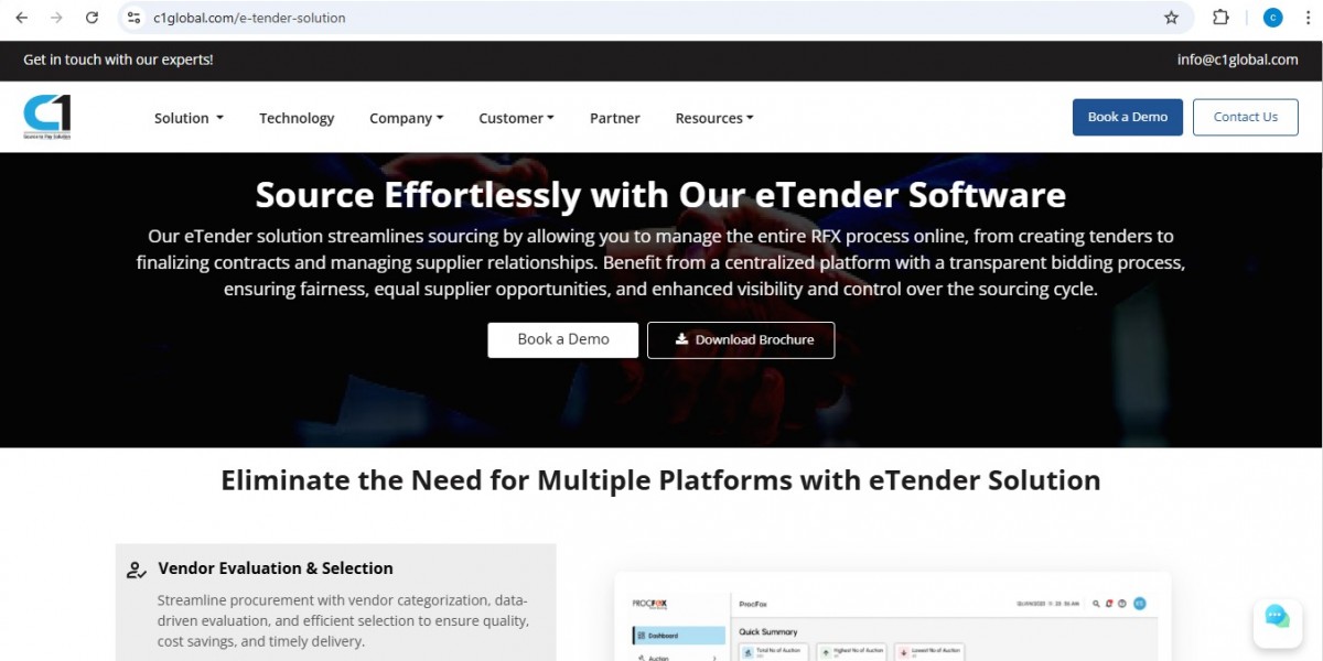 National Integrity: The C1 Global eTender Solution for Government & PSU Growth