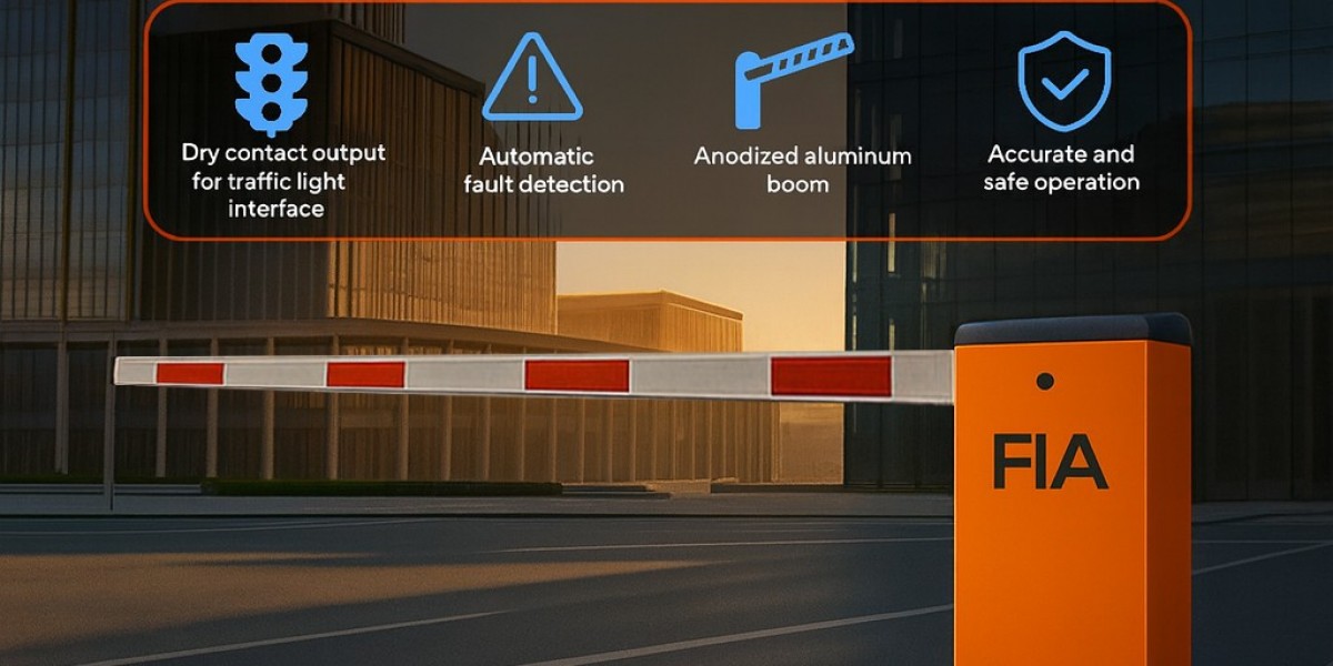 Automatic Boom Barrier Solutions by First Idea Automation (FIA)