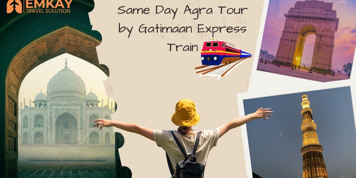 Same Day Agra Tour by Gatimaan Express Train – Fast & Comfortable Taj Mahal Trip