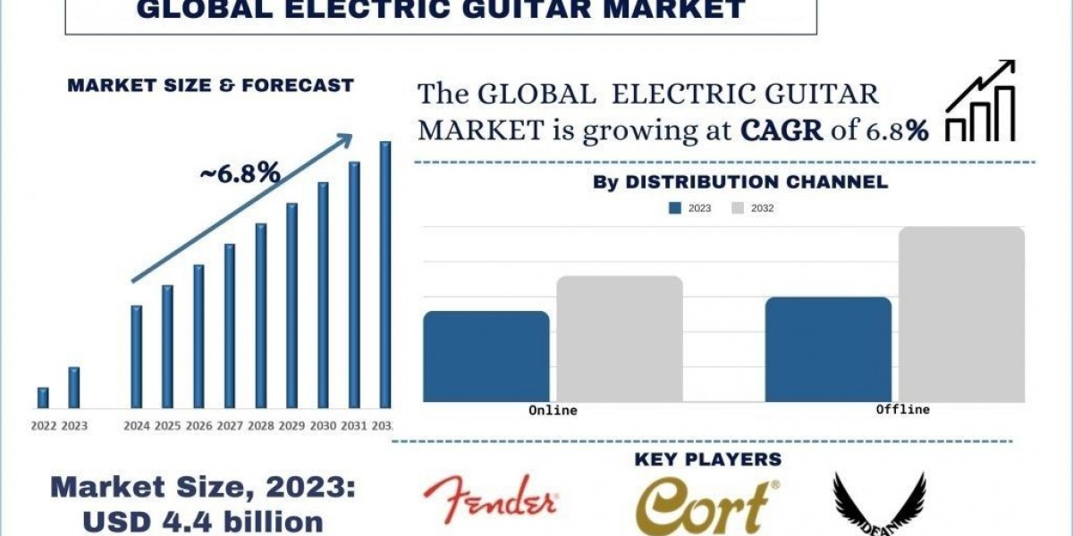 Electric Guitar Market Size, Growth, Trends, Forecast (2024-2032)