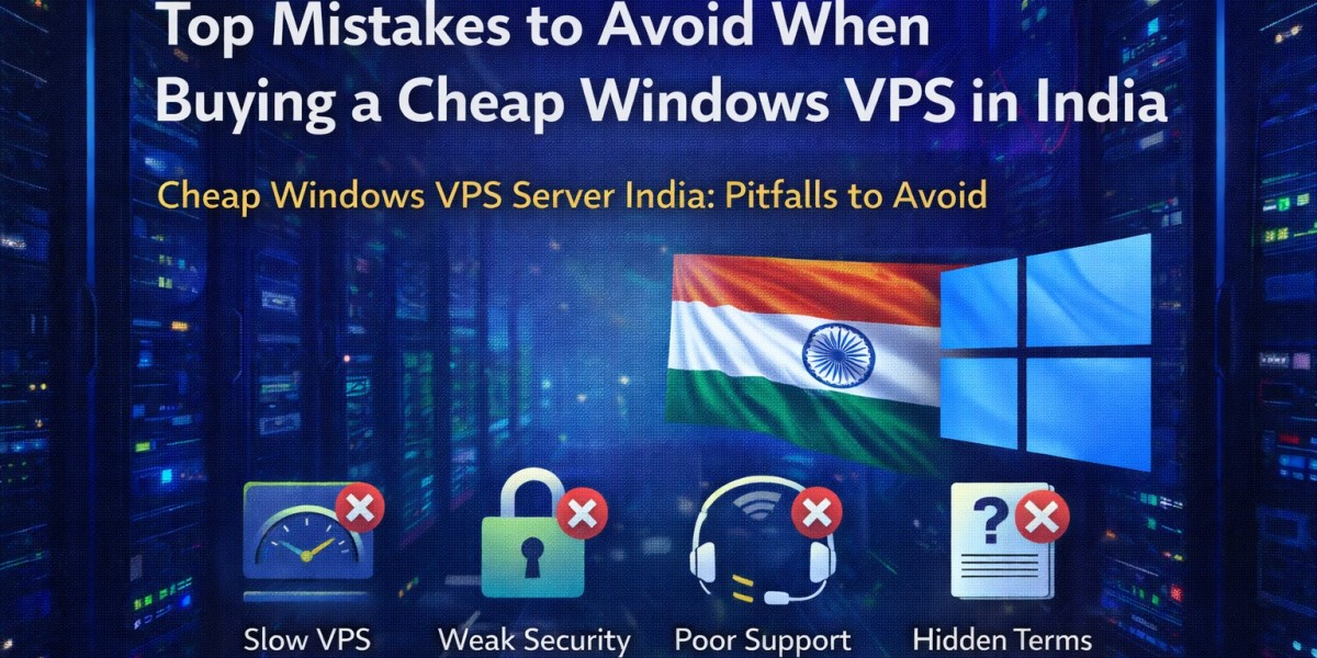 Top Mistakes to Avoid When Buying a Cheap Windows VPS in India