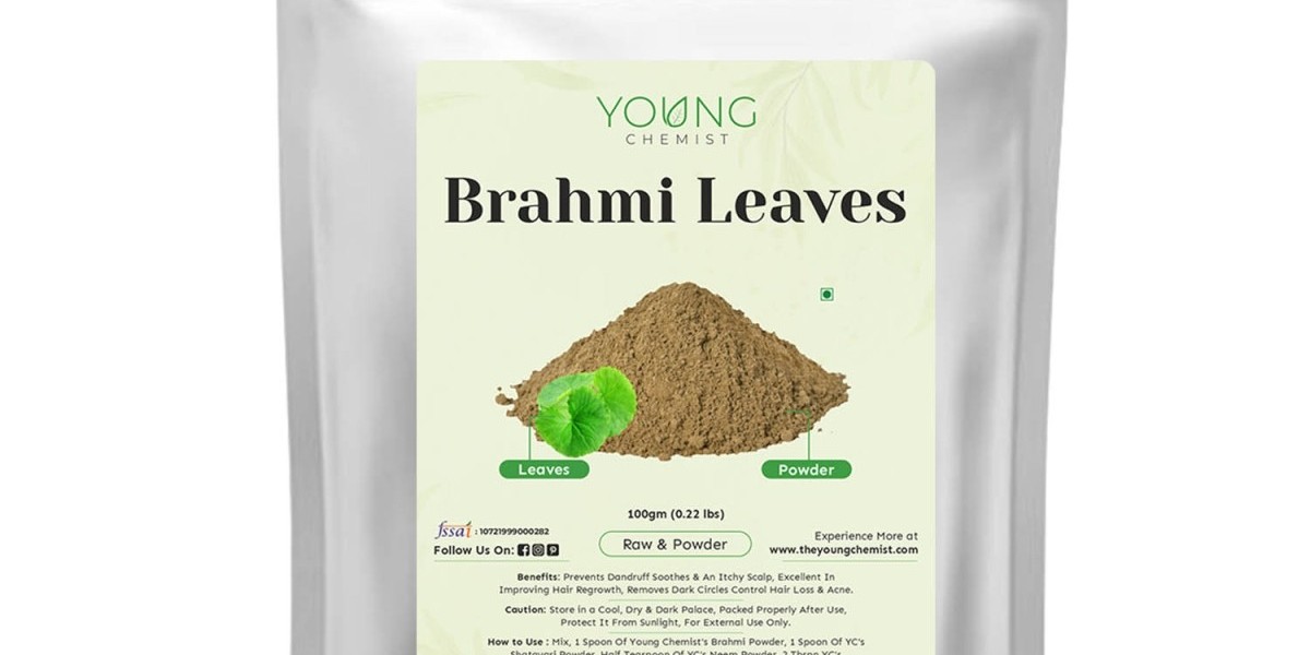 Brahmi Herbal Powder Natural Nervine Tonic for Calmness & Concentration