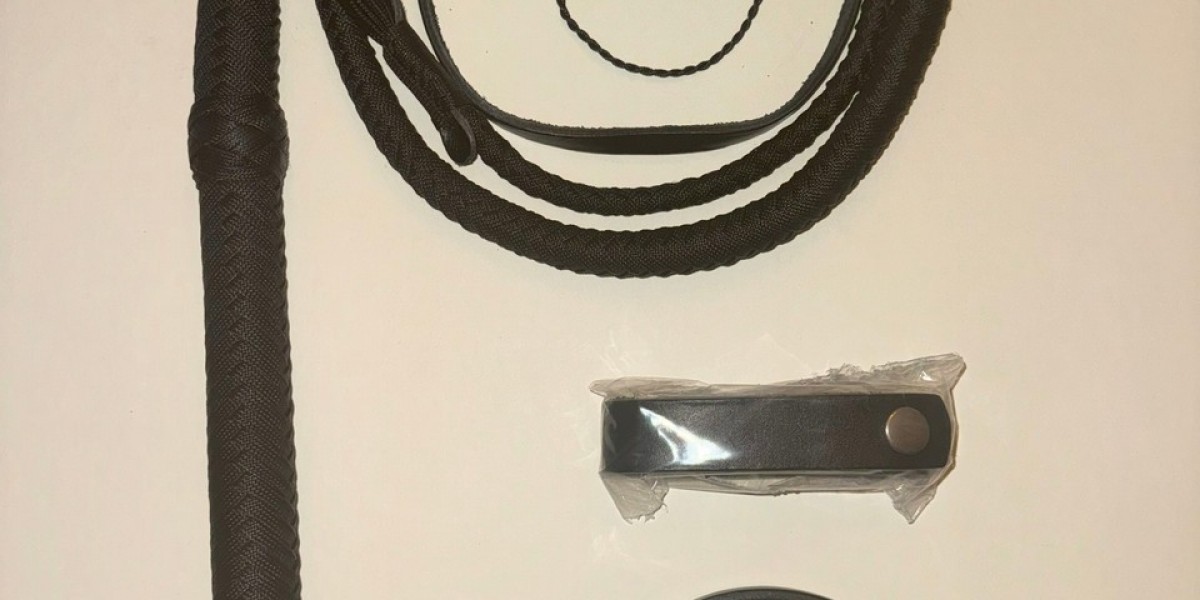 Premium Bull Whip Crafted with Genuine Leather