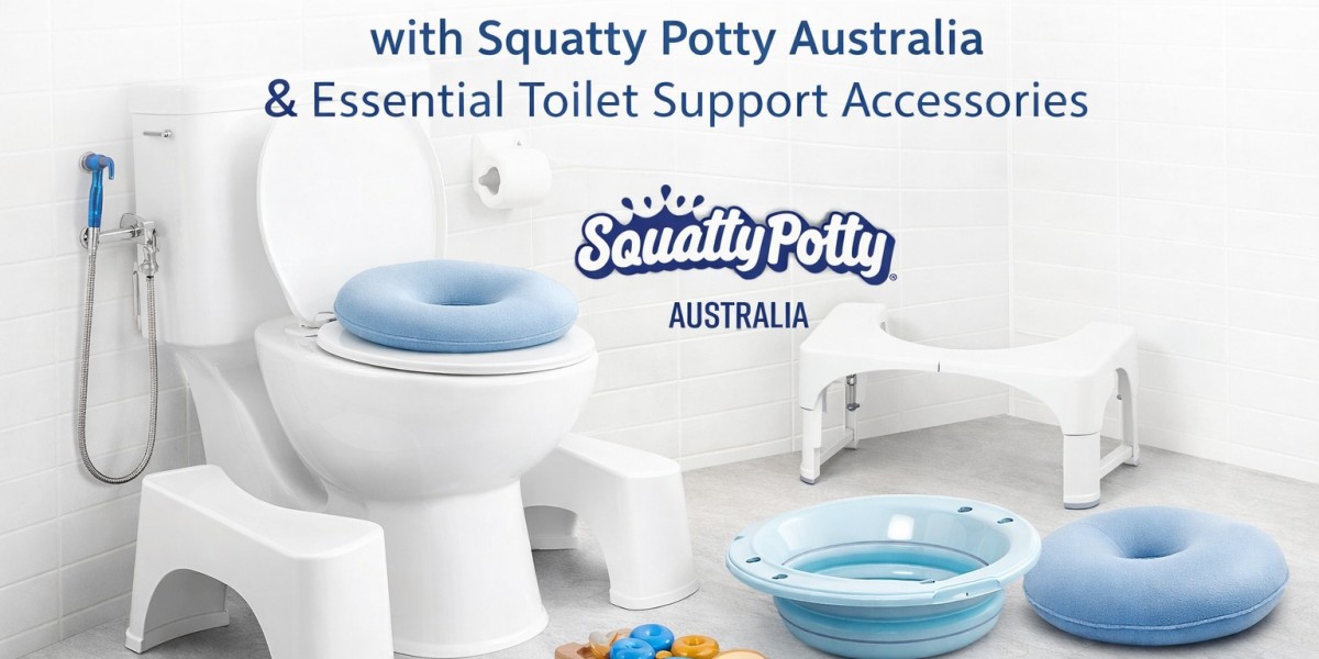 Upgrade Your Bathroom Comfort with Squatty Potty Australia & Essential Toilet Support Accessories