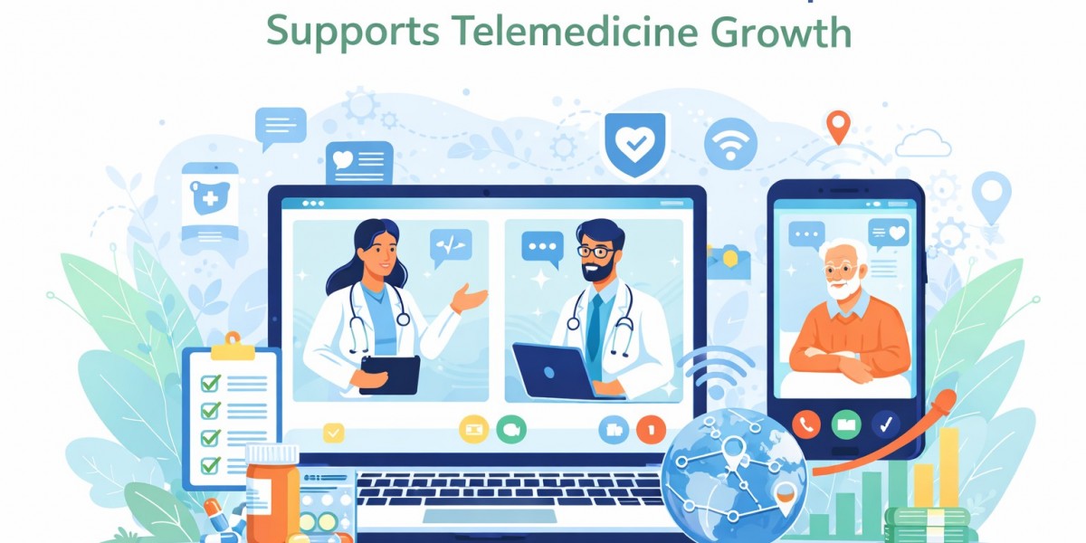 How Healthcare Software Development Supports Telemedicine Growth