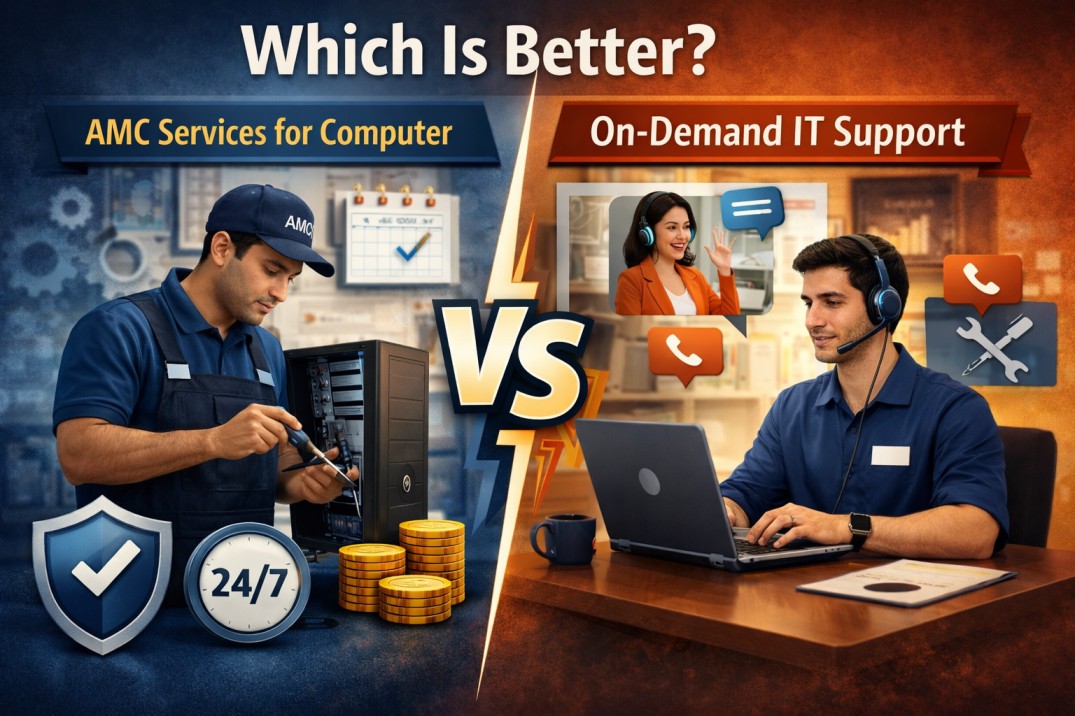 AMC Services for Computer vs On-Demand IT Support: Which Is Better?