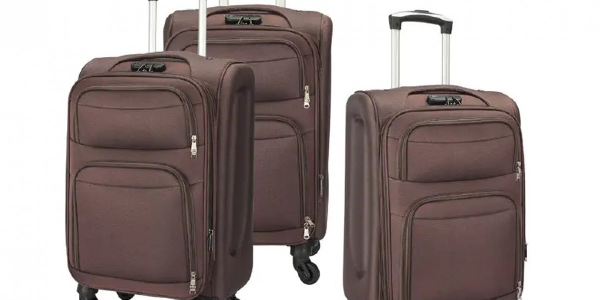 Vintage-Style Travel Suitcase Durable Travel Gear