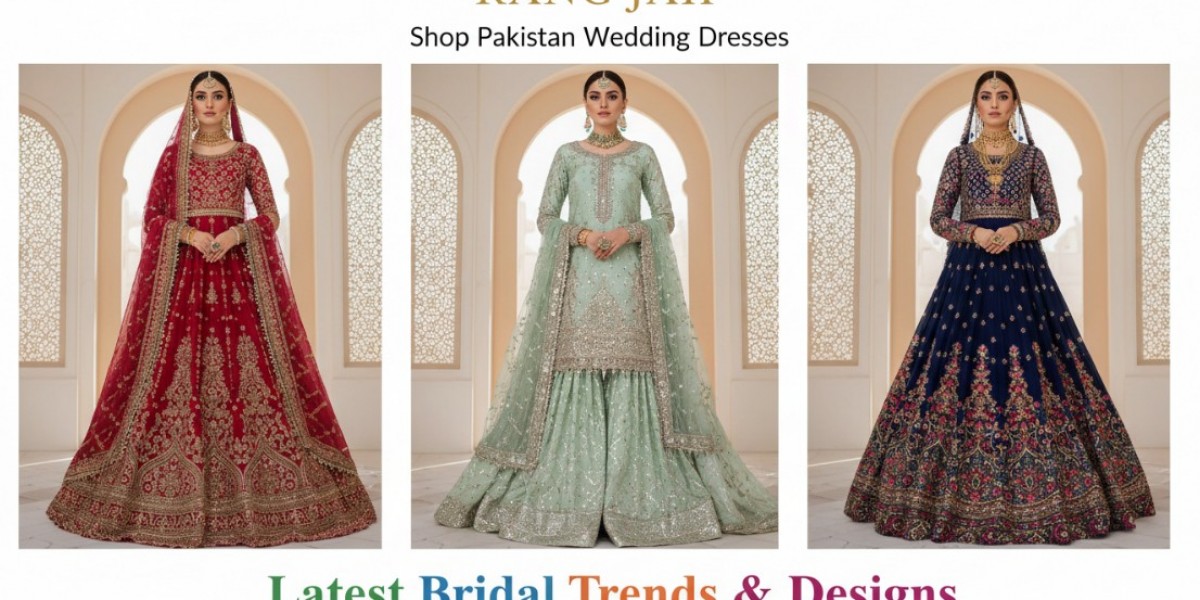 Buy Pakistani Wedding Dresses at Rang Jah – Premium Bridal Fashion Online