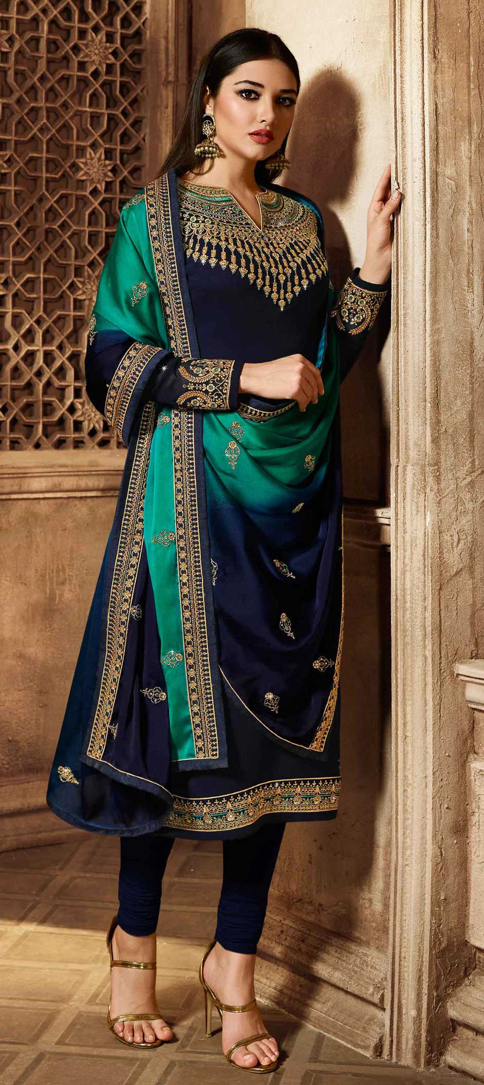 How to pep-up your churidar salwar kameez fashion | Readiprint Fashions Blog