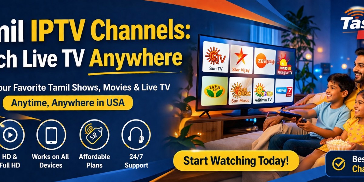 Tamil IPTV Channels: Watch Live TV Anywhere