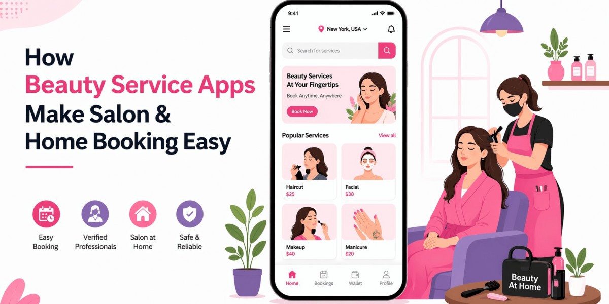 How Beauty Service Apps Make Salon & Home Booking Easy