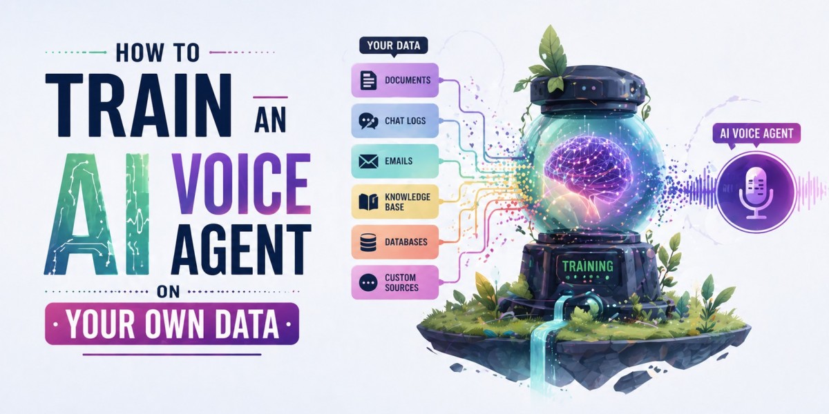 How to Train an AI Voice Agent on Your Own Data