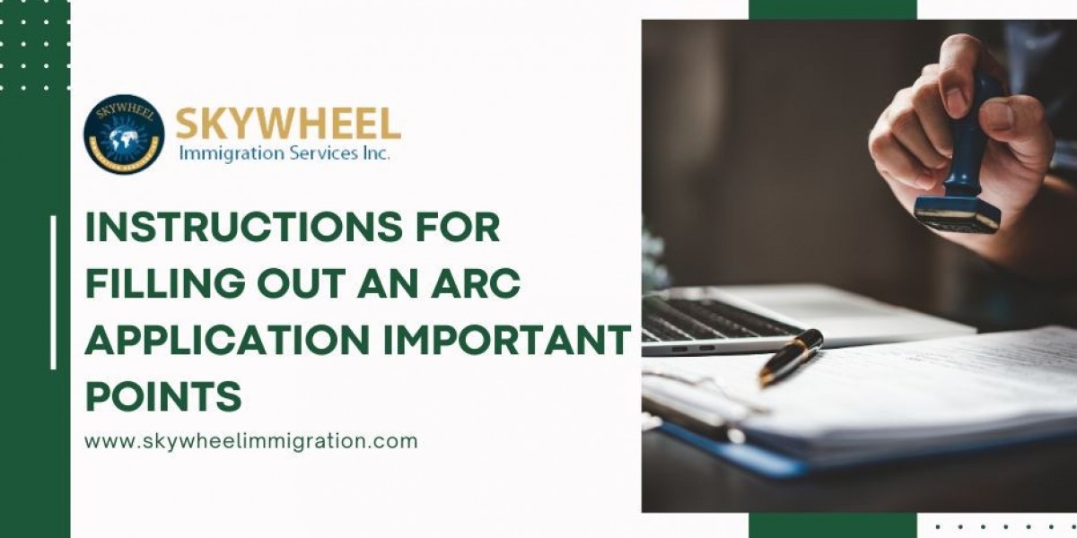 Instructions for Filling out an ARC Application Important Points