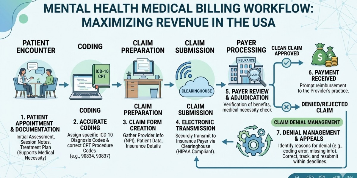 Mental Health Billing in USA: Complete Guide to Accurate Claims, Coding, and Faster Reimbursements