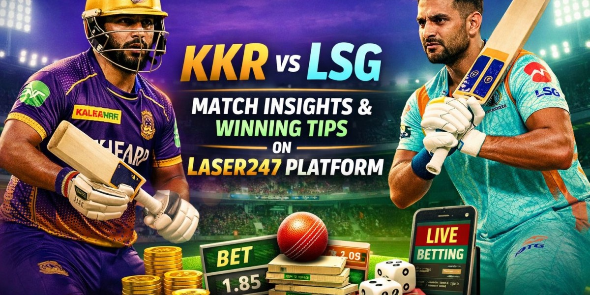 KKR vs LSG Match Insights & Winning Tips on Laser247 Platform