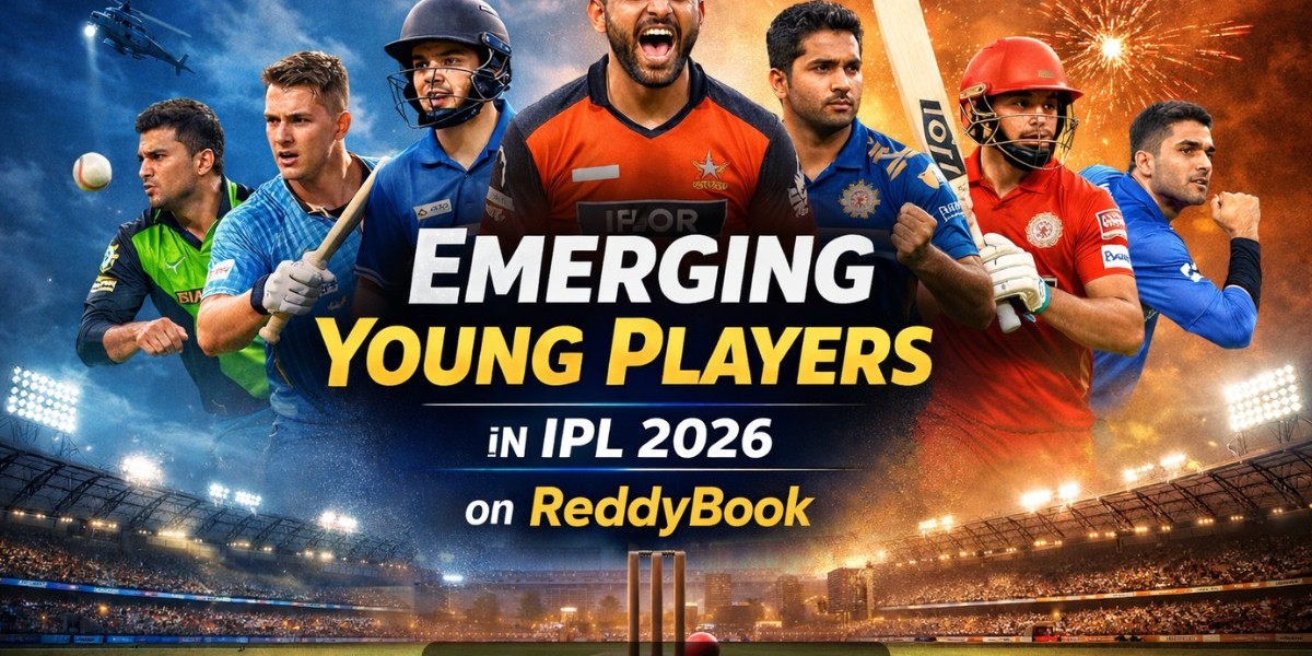 Emerging Young Players in IPL 2026 on ReddyBook