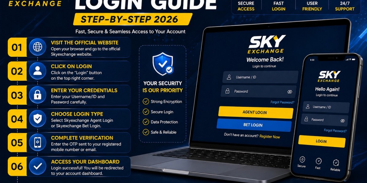 skyexchange Login Guide Step-by-Step 2026