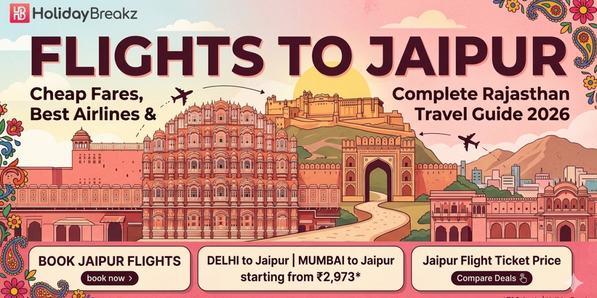 Flights to Jaipur: Cheap Fares, Best Airlines & Complete Rajasthan Travel Guide 2026