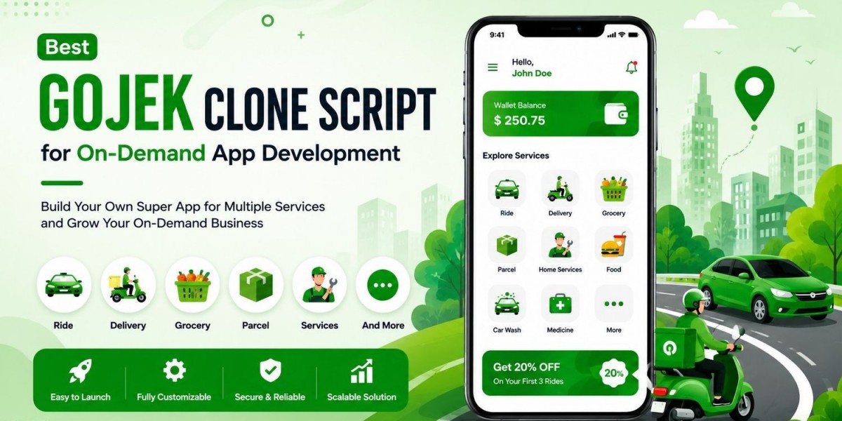 Best Gojek Clone Script for On-Demand App Development