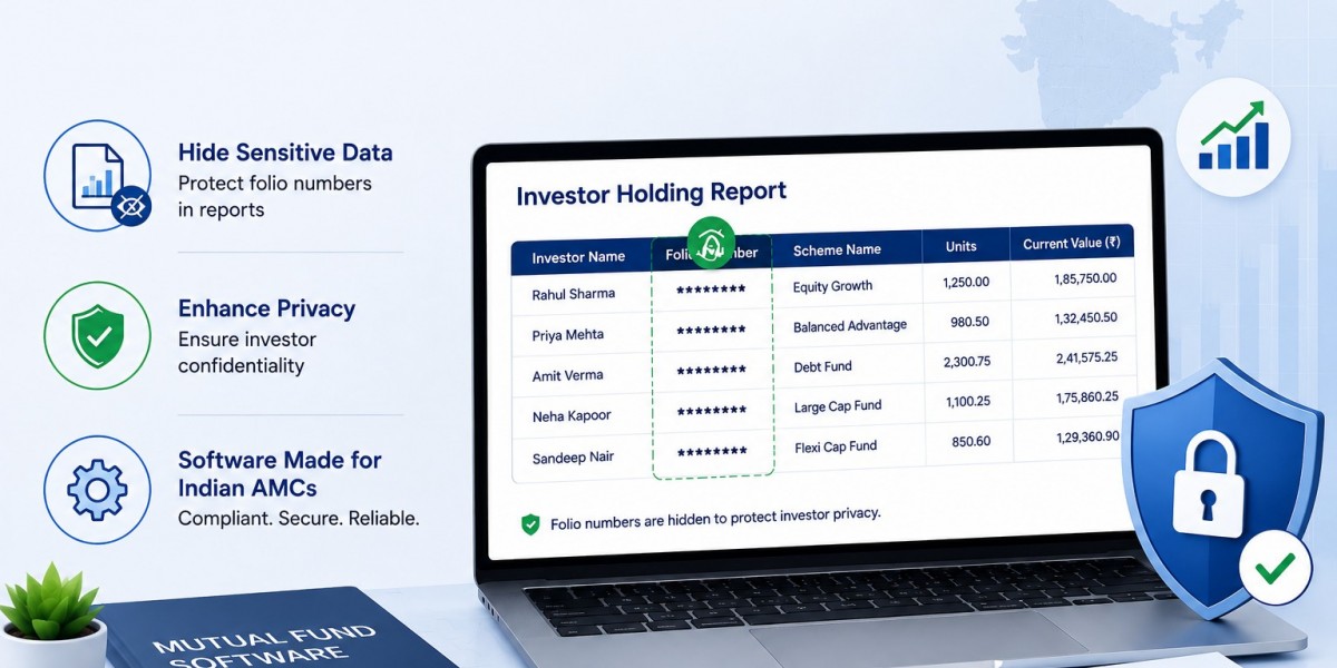 Can Mutual Fund Software in India Help Hide Folio Numbers in Reports?