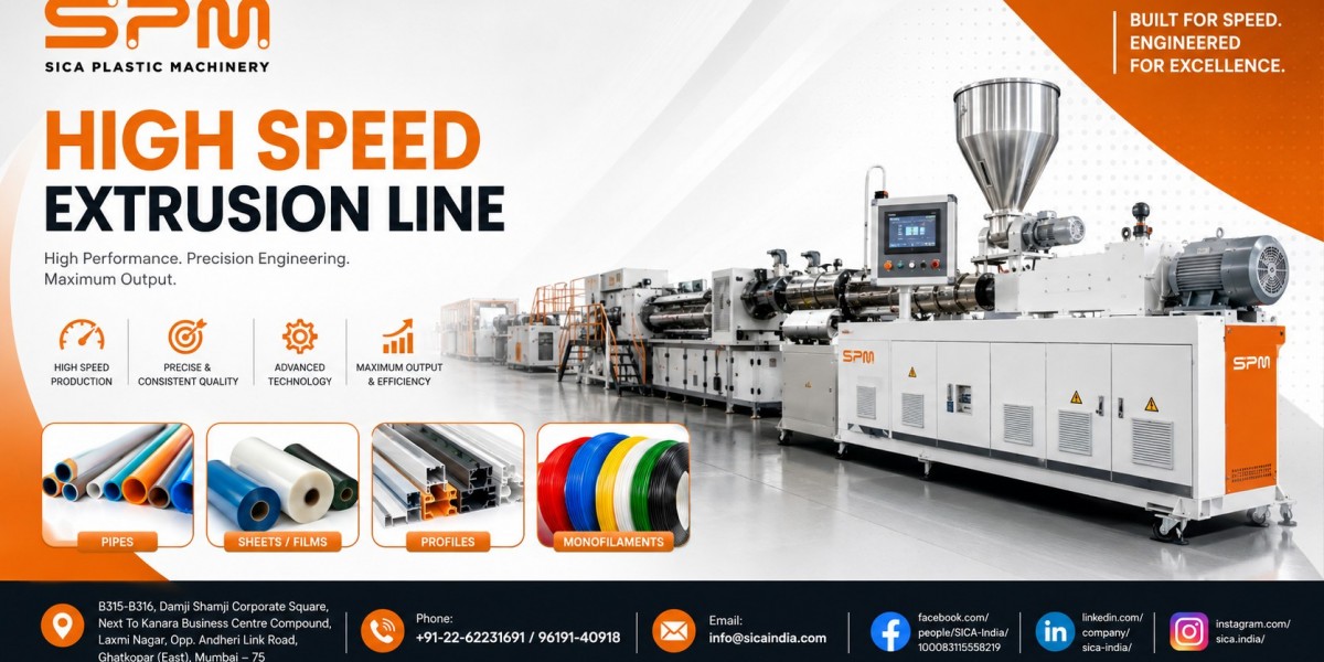 What Makes High Speed Extrusion Line Ideal For Modern Manufacturing