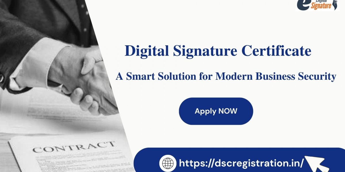 Digital Signature Certificate: A Smart Solution for Modern Business Security 