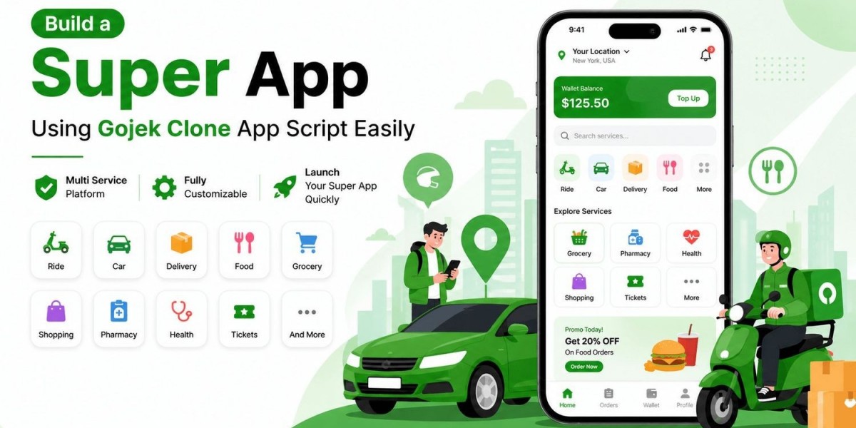 Build a Super App Using Gojek Clone App Script Easily