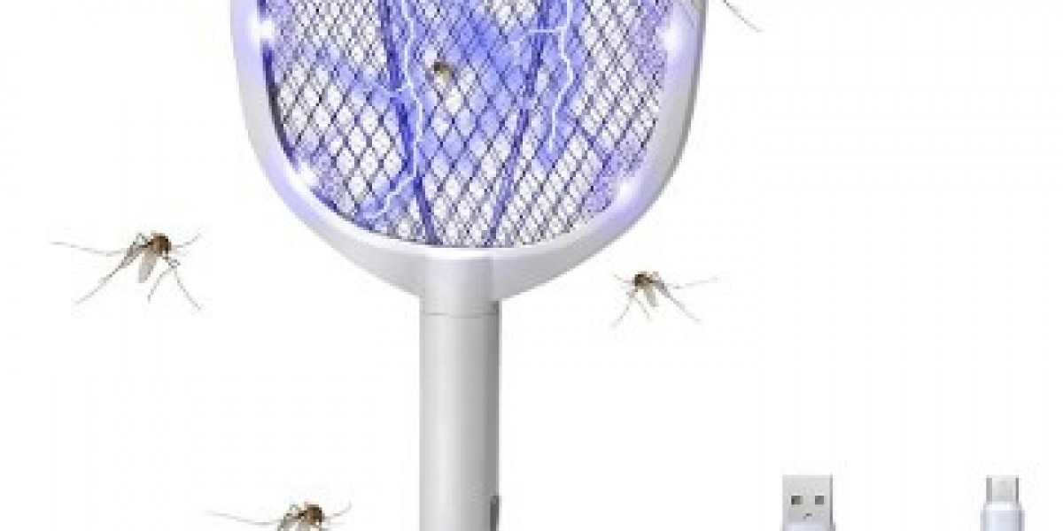 Rechargeable Electric Mosquito Swatter Jiuxinx Compact Lightweight Electric Pest Control Equipment for Daily Use