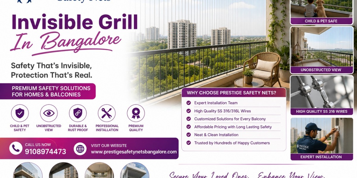 Invisible Balcony Grills for Safe and Elegant Homes
