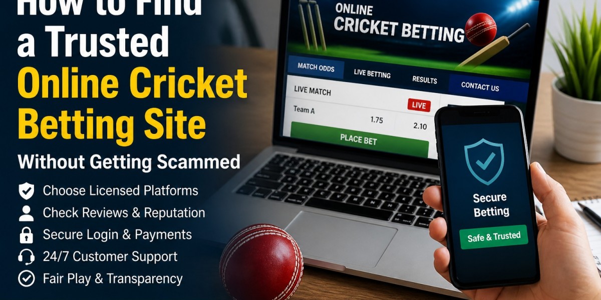 How to Find a Trusted Online Cricket Betting Site Without Getting Scammed