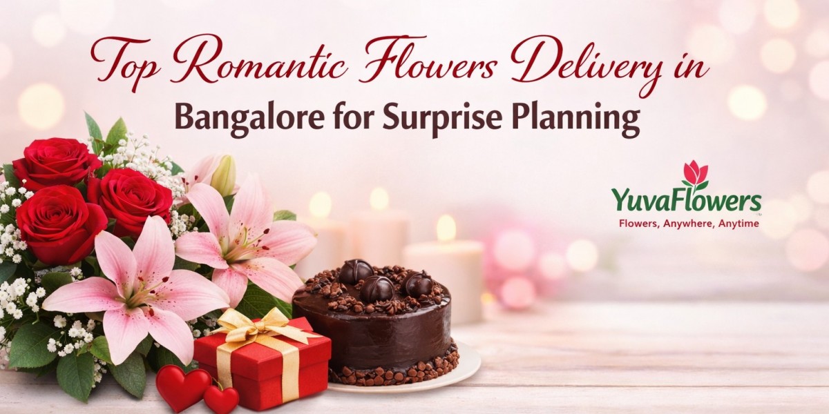 Romantic Flower Delivery in Bangalore for Girlfriend and Wife – Surprise Her Today