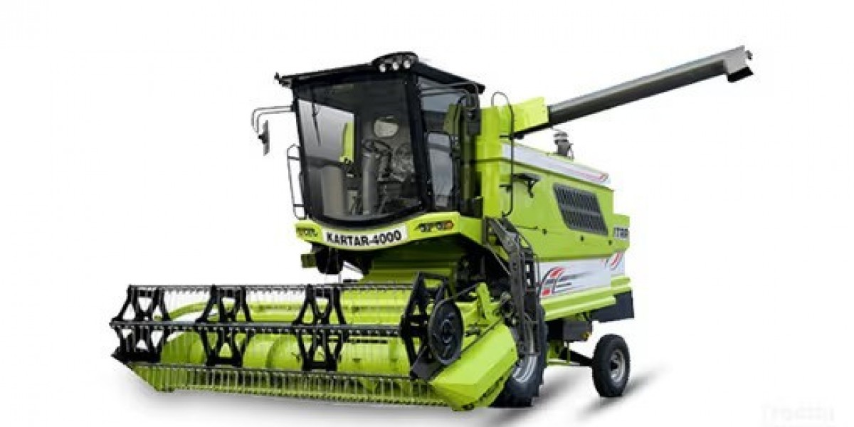 Kartar 4000 Multicrop AC Combine Harvester for Efficient Harvesting