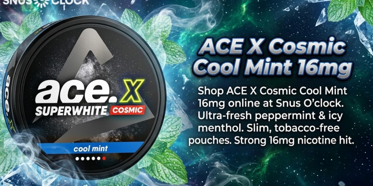 Cool Mint Low Nicotine Pouches: A Modern Choice for UK Users
