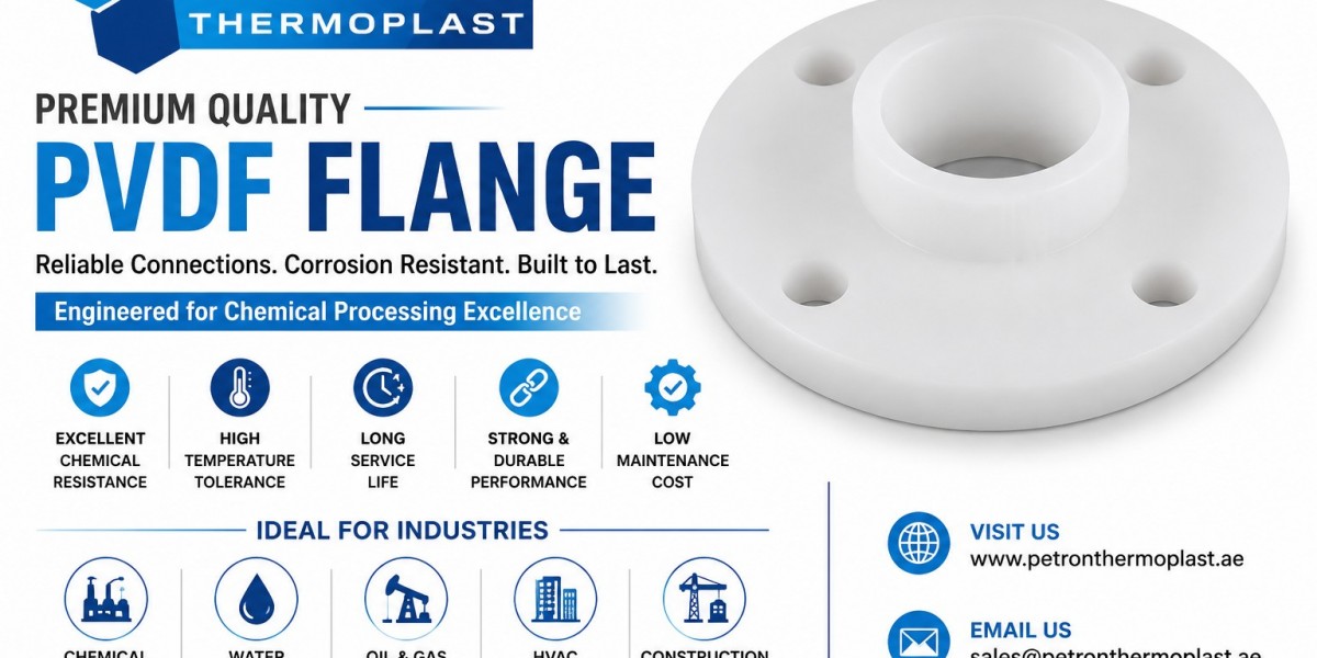 Benefits of Using PVDF Flanges in Chemical Processing Plants
